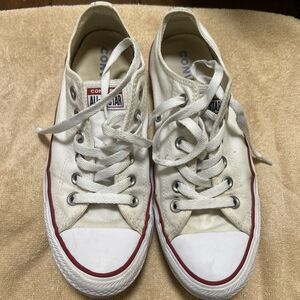 Size 8 - Converse All Star Low Top White
